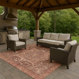 dalyn solace sl14 burgundy rug