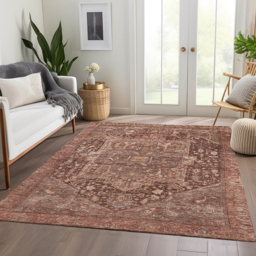 dalyn solace sl14 burgundy rug