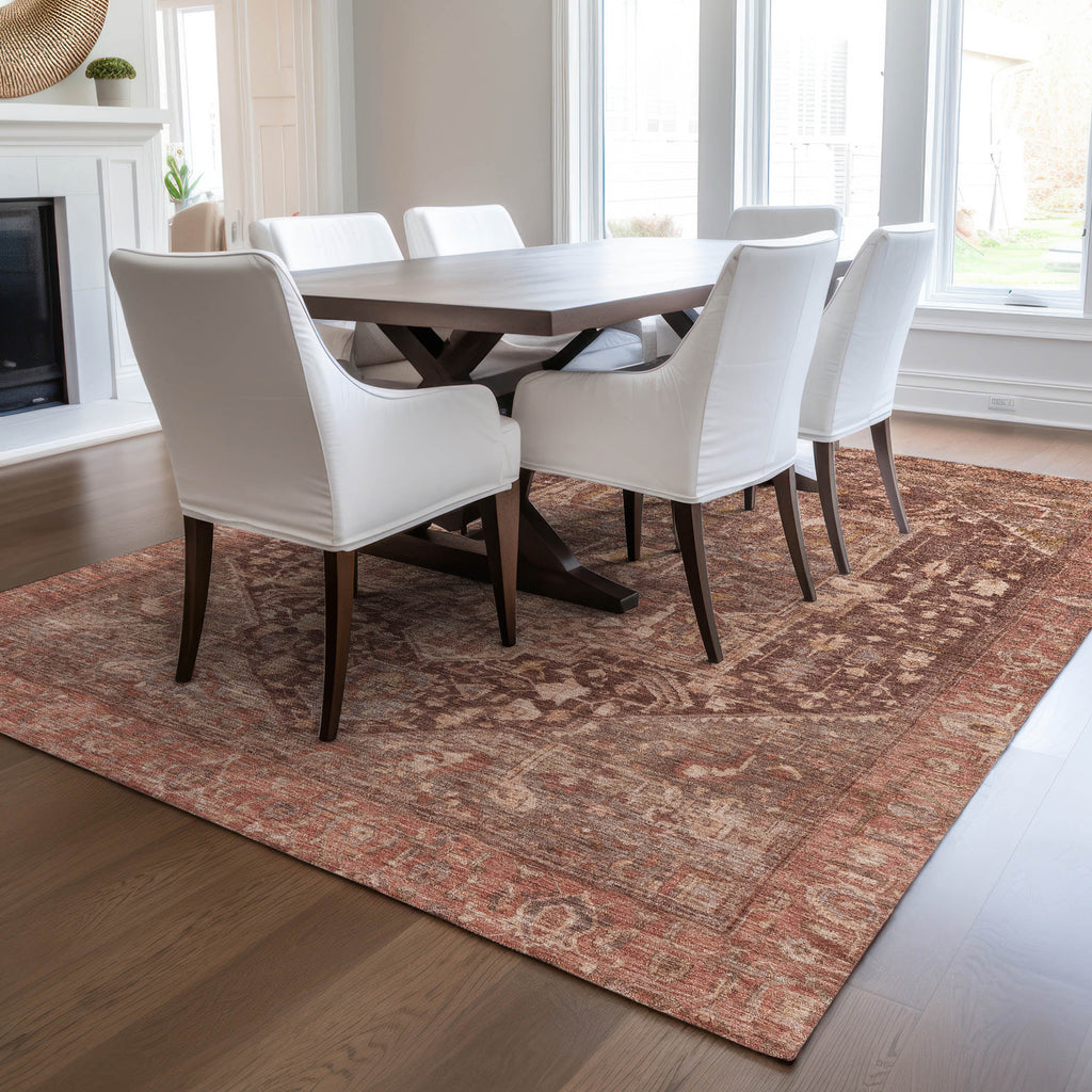 dalyn solace sl14 burgundy rug