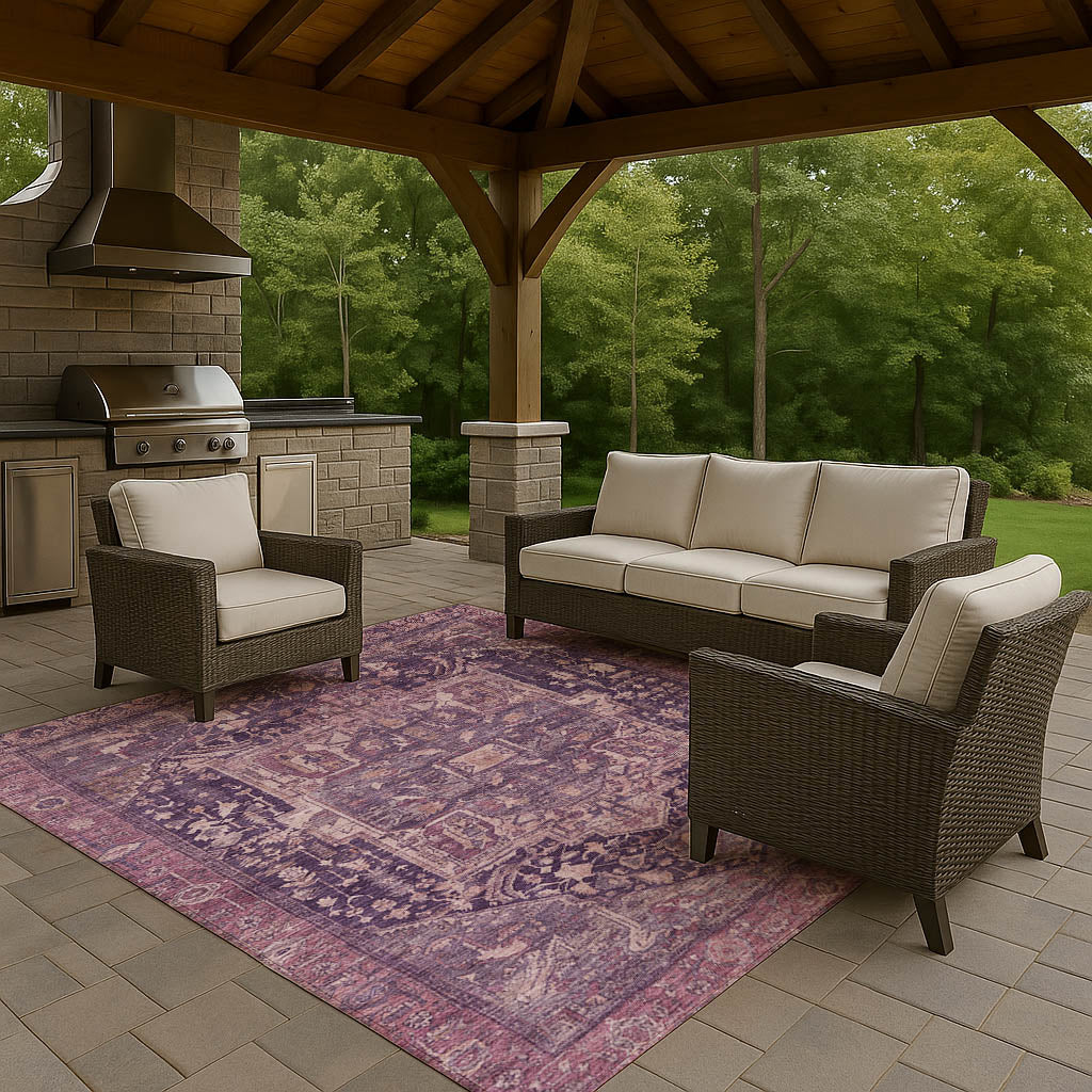 dalyn solace sl14 eggplant rug
