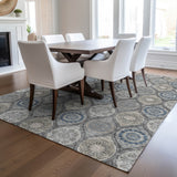 dalyn solace sl1 gray rug