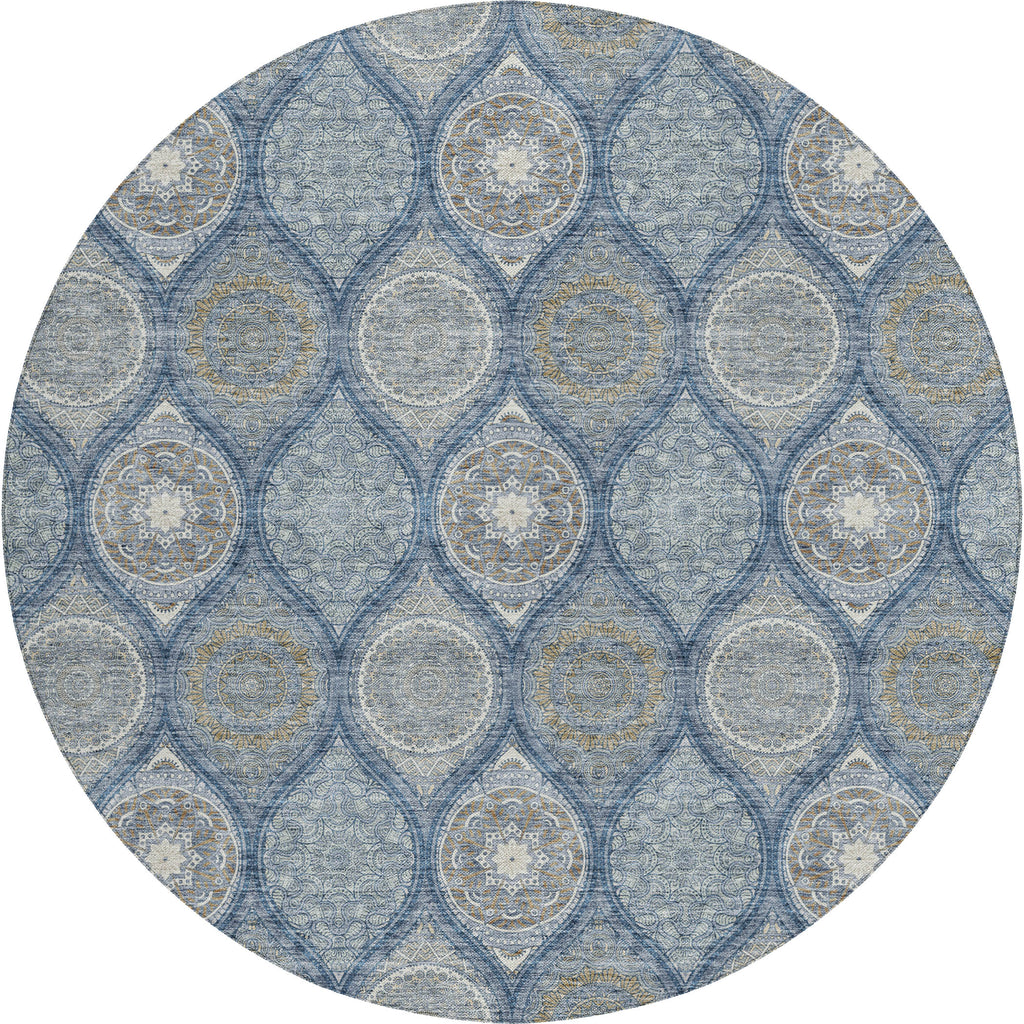 dalyn solace sl1 navy rug