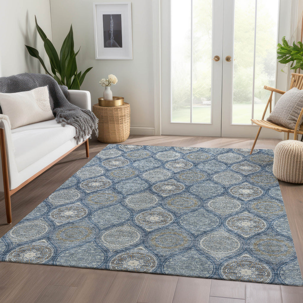 dalyn solace sl1 navy rug