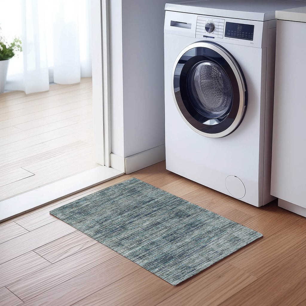 dalyn solace sl3 teal rug