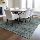dalyn solace sl3 teal rug