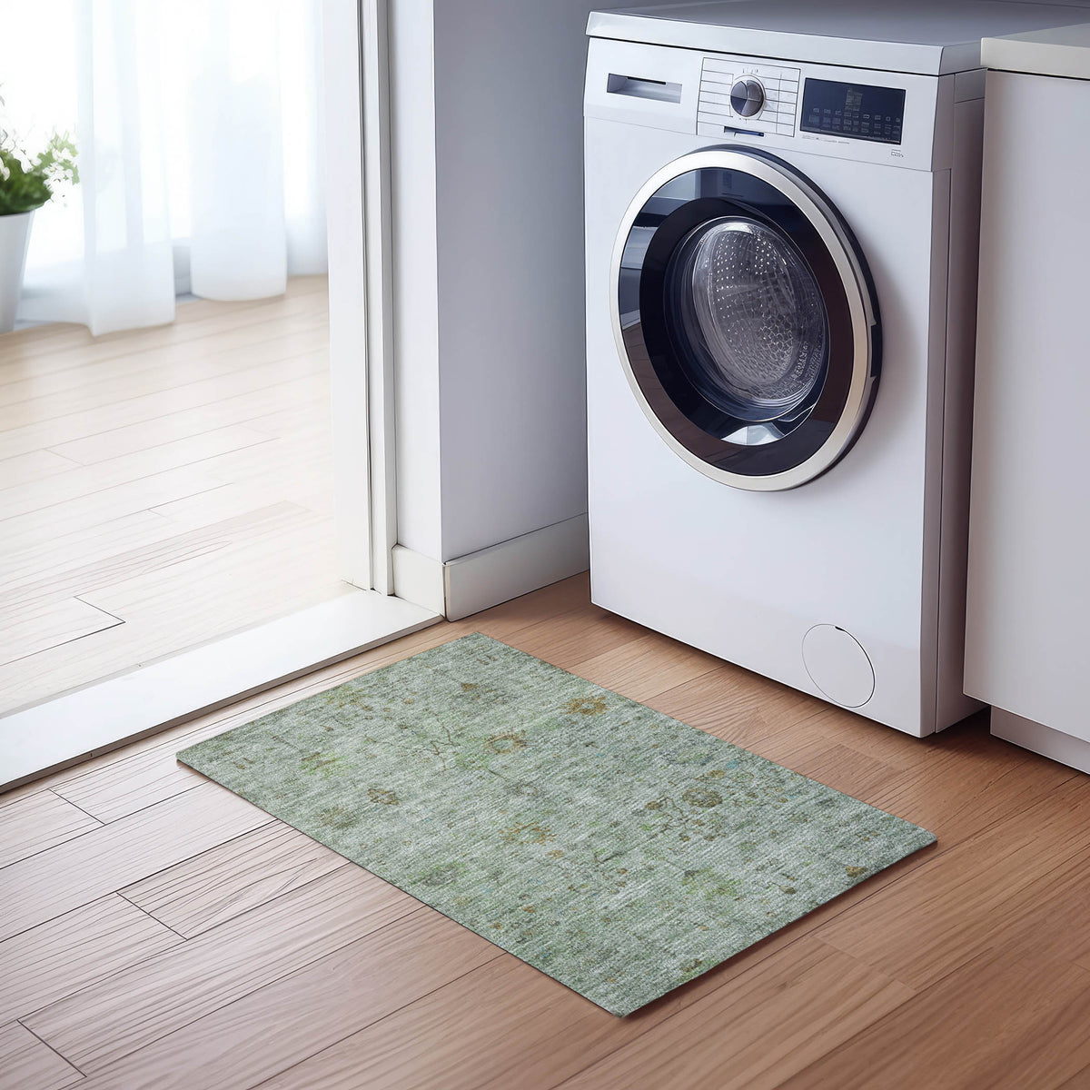 dalyn solace sl4 aloe rug
