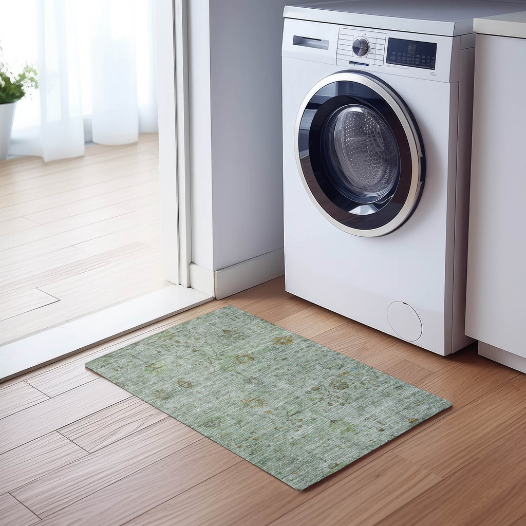 dalyn solace sl4 aloe rug