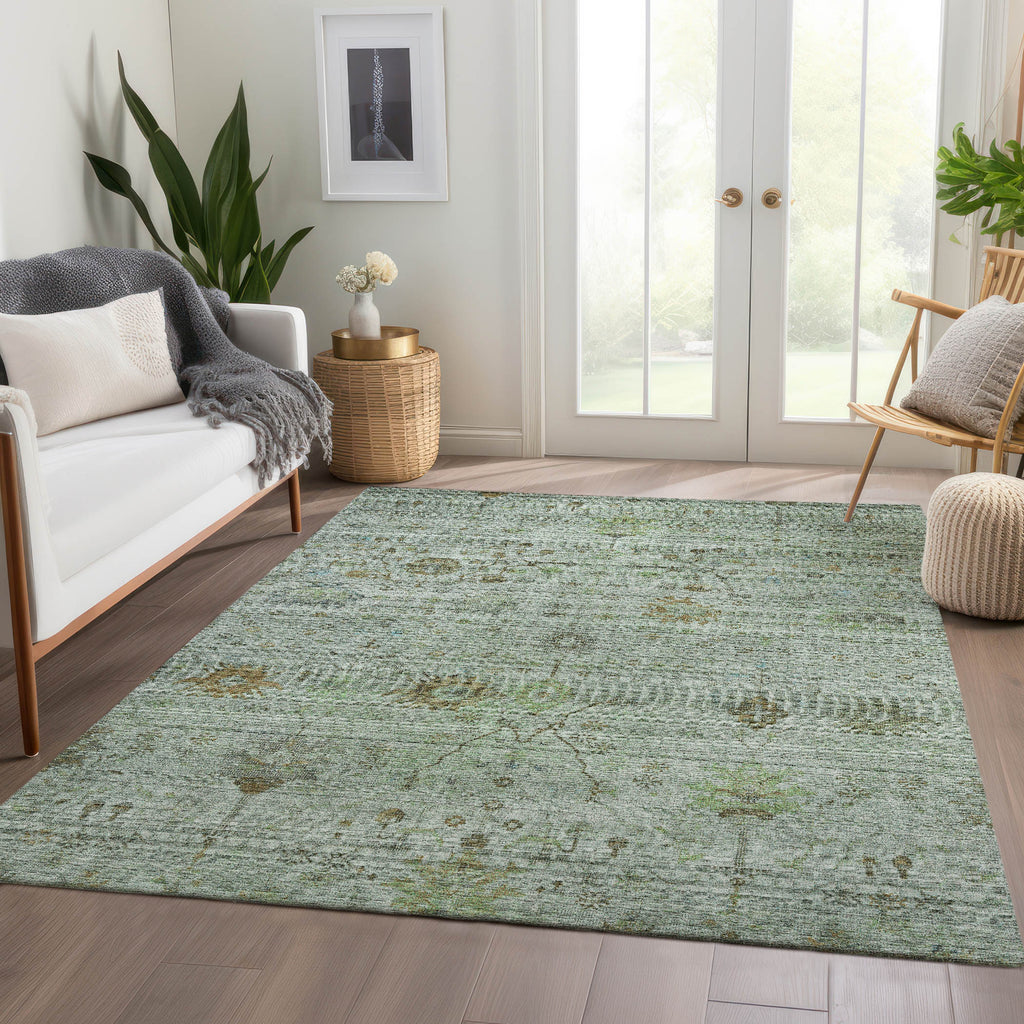 dalyn solace sl4 aloe rug