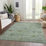 dalyn solace sl4 aloe rug