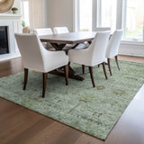 dalyn solace sl4 aloe rug