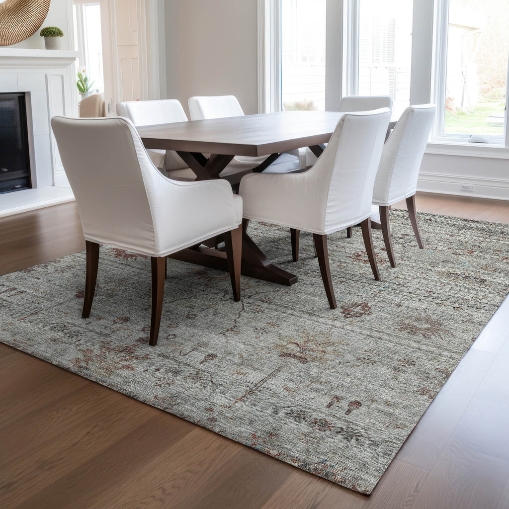 dalyn solace sl4 gray rug