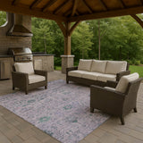 dalyn solace sl4 lavender rug