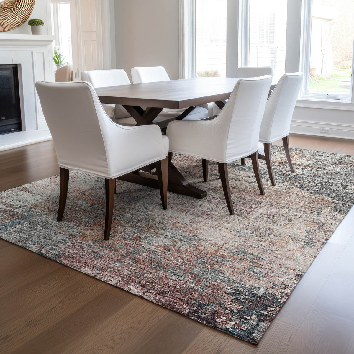 dalyn solace sl5 gray rug
