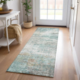 dalyn solace sl5 teal rug