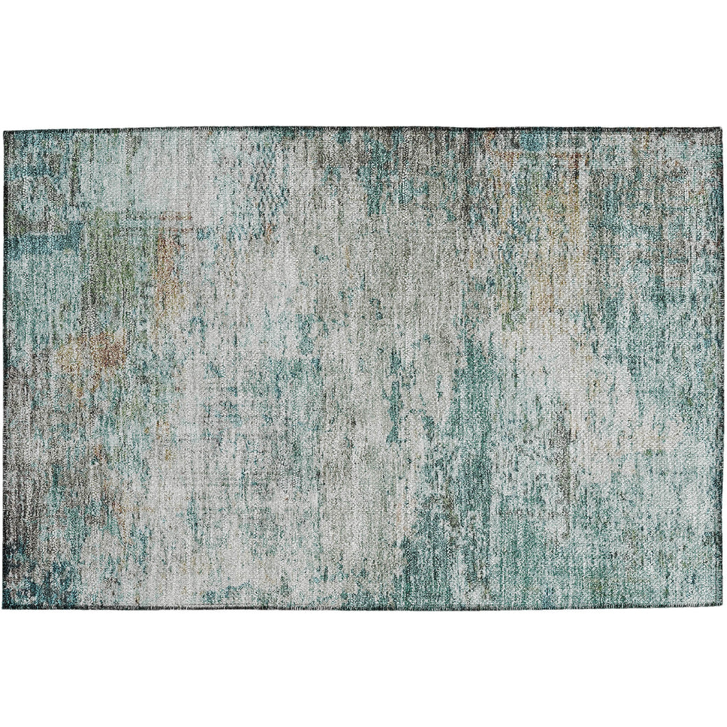 dalyn solace sl5 teal rug