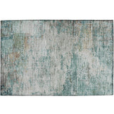 dalyn solace sl5 teal rug