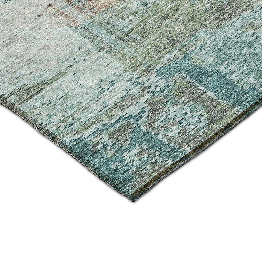 dalyn solace sl5 teal rug