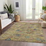 dalyn solace sl6 gold rug