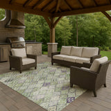 dalyn solace sl6 green rug