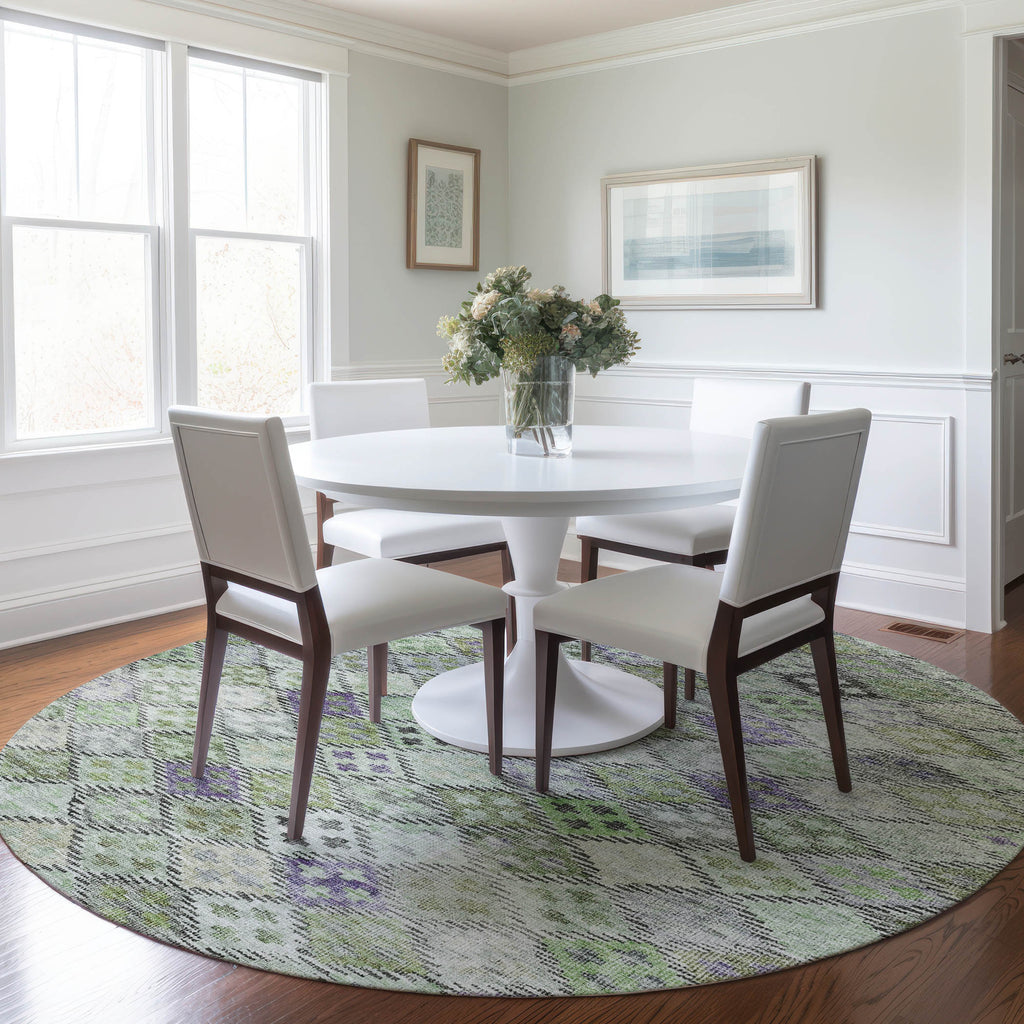 dalyn solace sl6 green rug