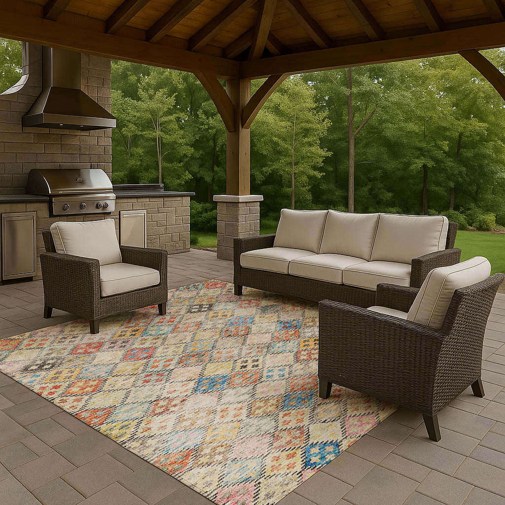 dalyn solace sl6 paprika rug
