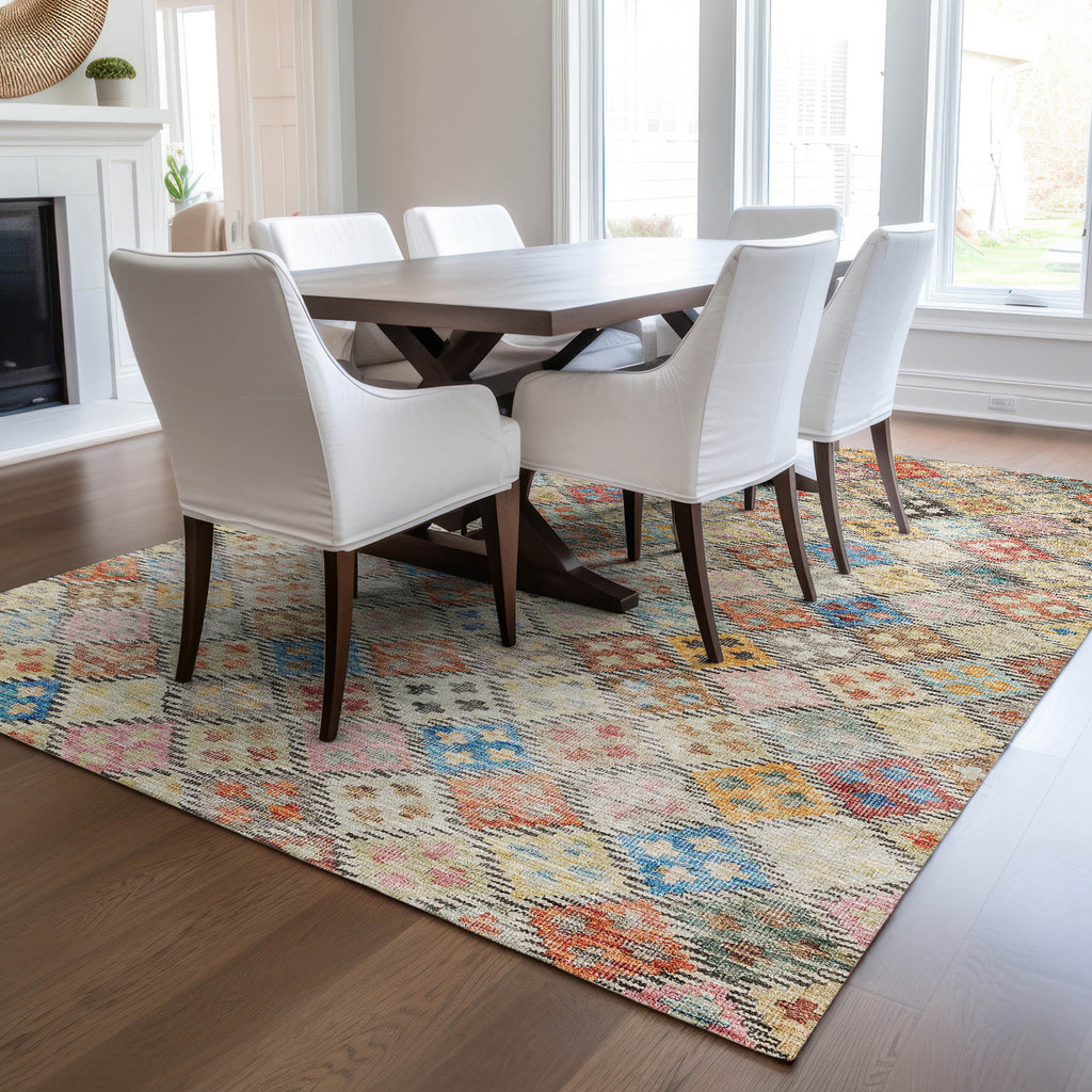 dalyn solace sl6 paprika rug