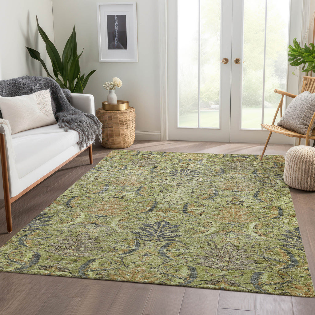 dalyn solace sl7 aloe rug