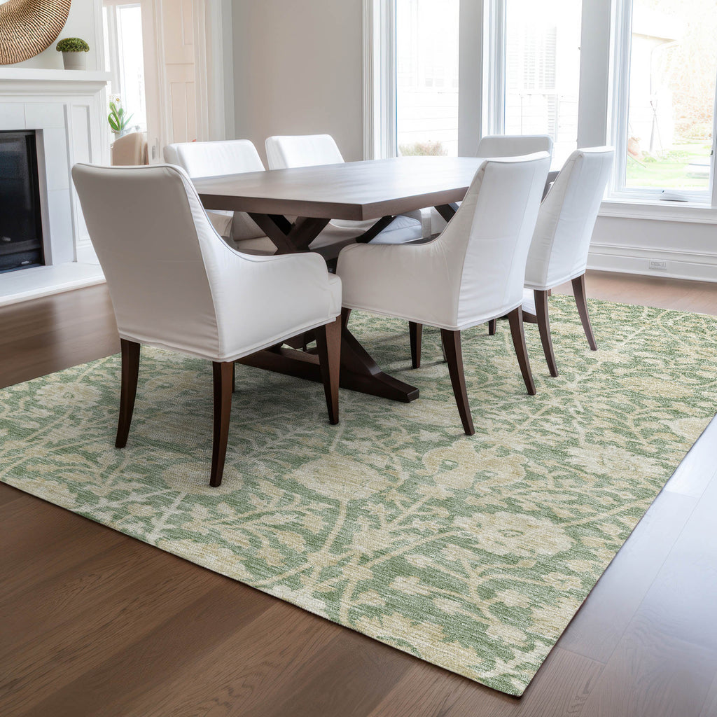 dalyn solace sl8 aloe rug