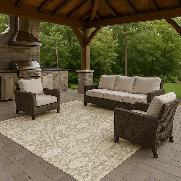 dalyn solace sl8 mocha rug