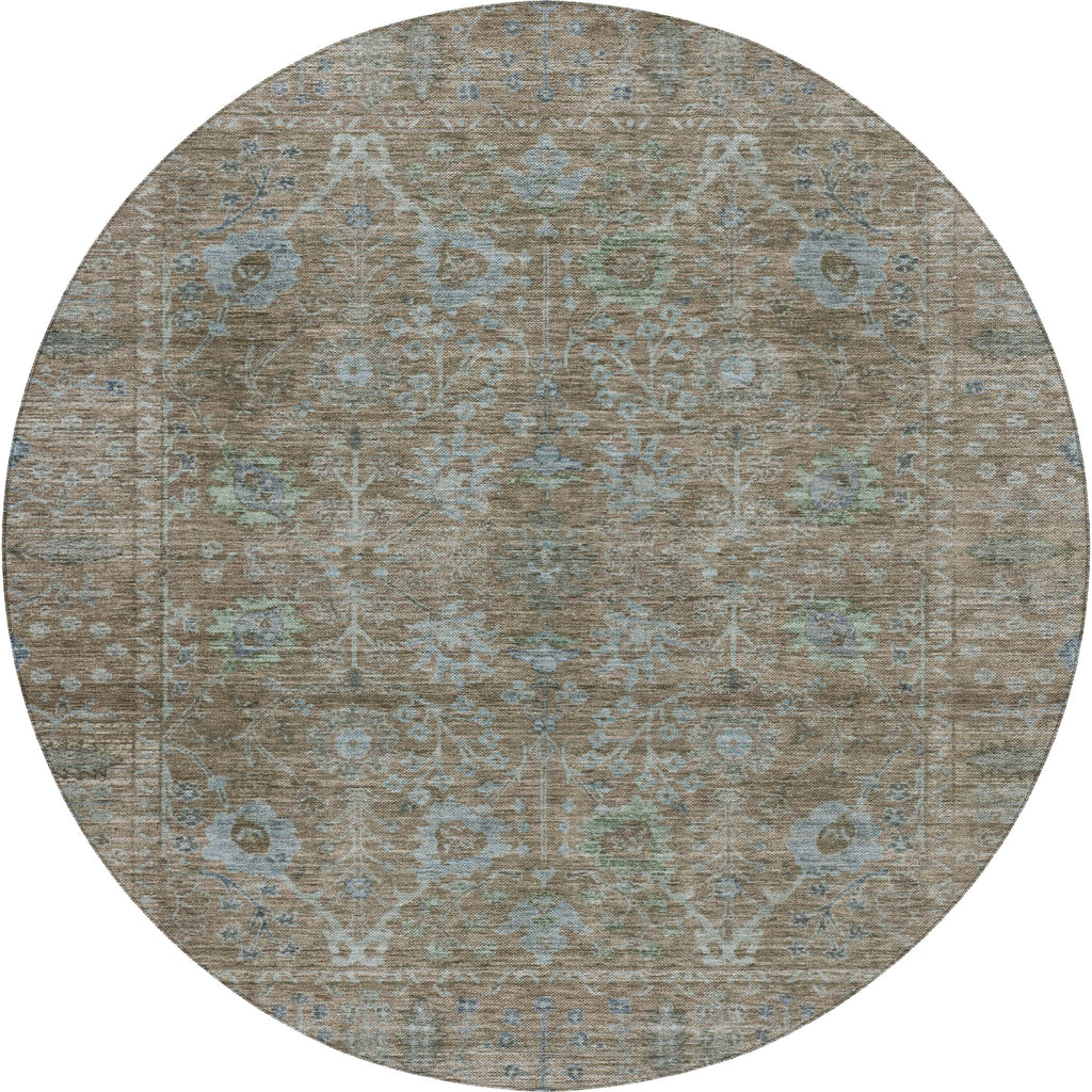 dalyn solace sl9 brown rug