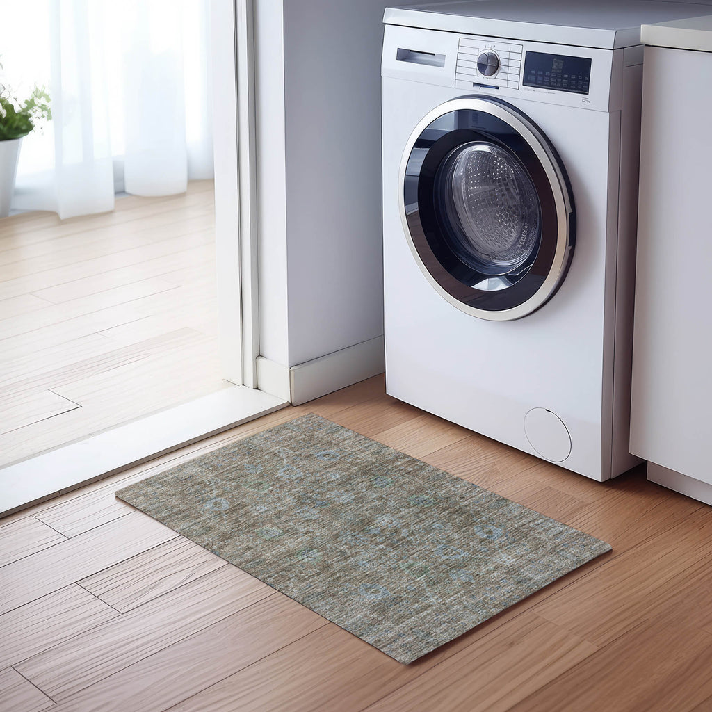 dalyn solace sl9 brown rug