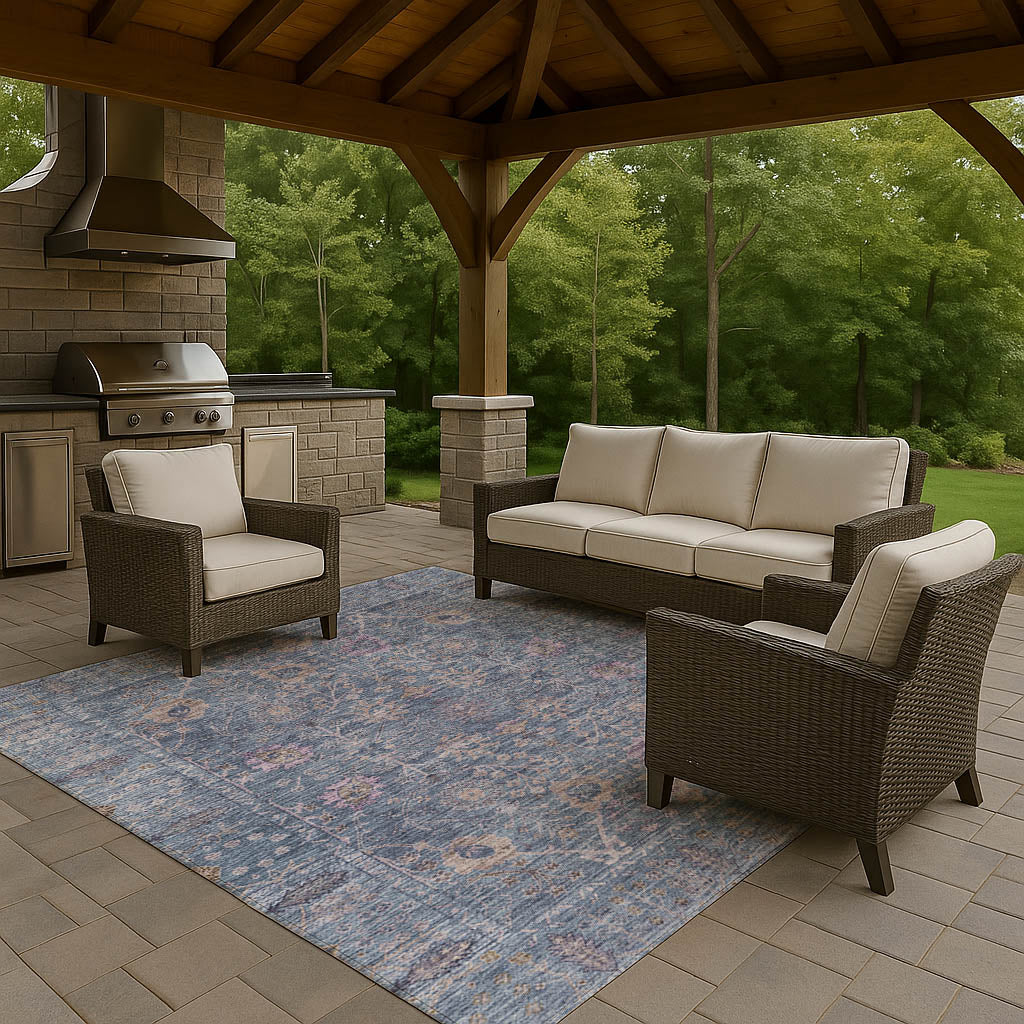 dalyn solace sl9 denim rug