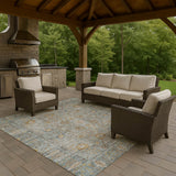 dalyn solace sl9 teal rug