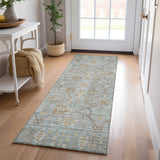 dalyn solace sl9 teal rug