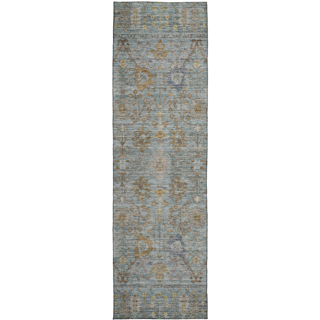 dalyn solace sl9 teal rug