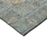 dalyn solace sl9 teal rug