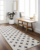 Hauteloom Bede SLKABEDE8A1 Beige Machine Made Polyester Rug