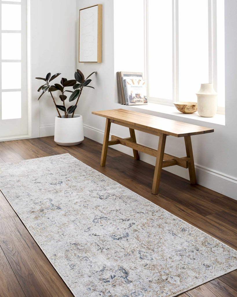 Hauteloom Dobry SLLLDOBRYA1 Off White Machine Made Polyester Rug