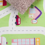 safavieh clearance santa monica kids smk100y light green rug