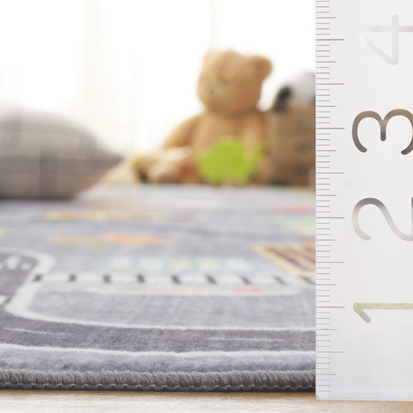 safavieh clearance santa monica kids smk127f light grey rug