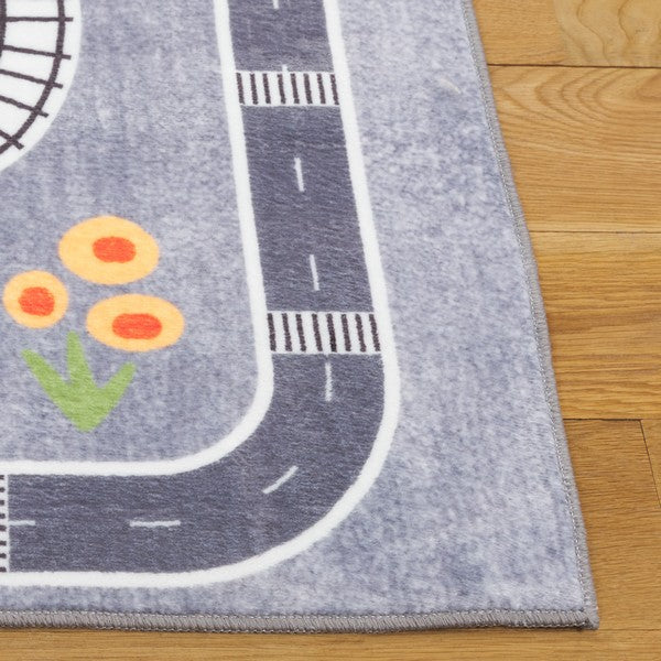 safavieh clearance santa monica kids smk127f light grey rug