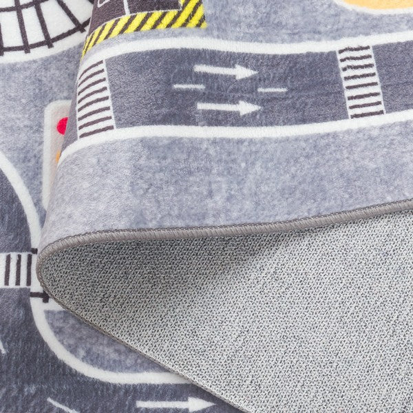 safavieh clearance santa monica kids smk127f light grey rug