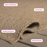 safavieh clearance sisal performance 800 spf804c natural rug