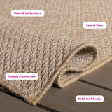 safavieh clearance sisal performance 800 spf806c natural rug