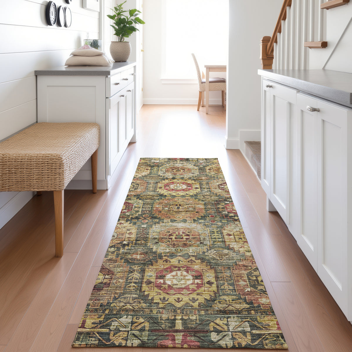 dalyn silk road sr11 fern rug