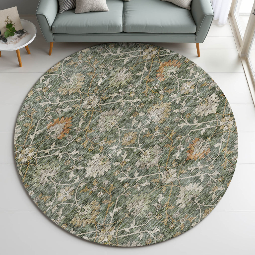 dalyn silk road sr1 basil rug
