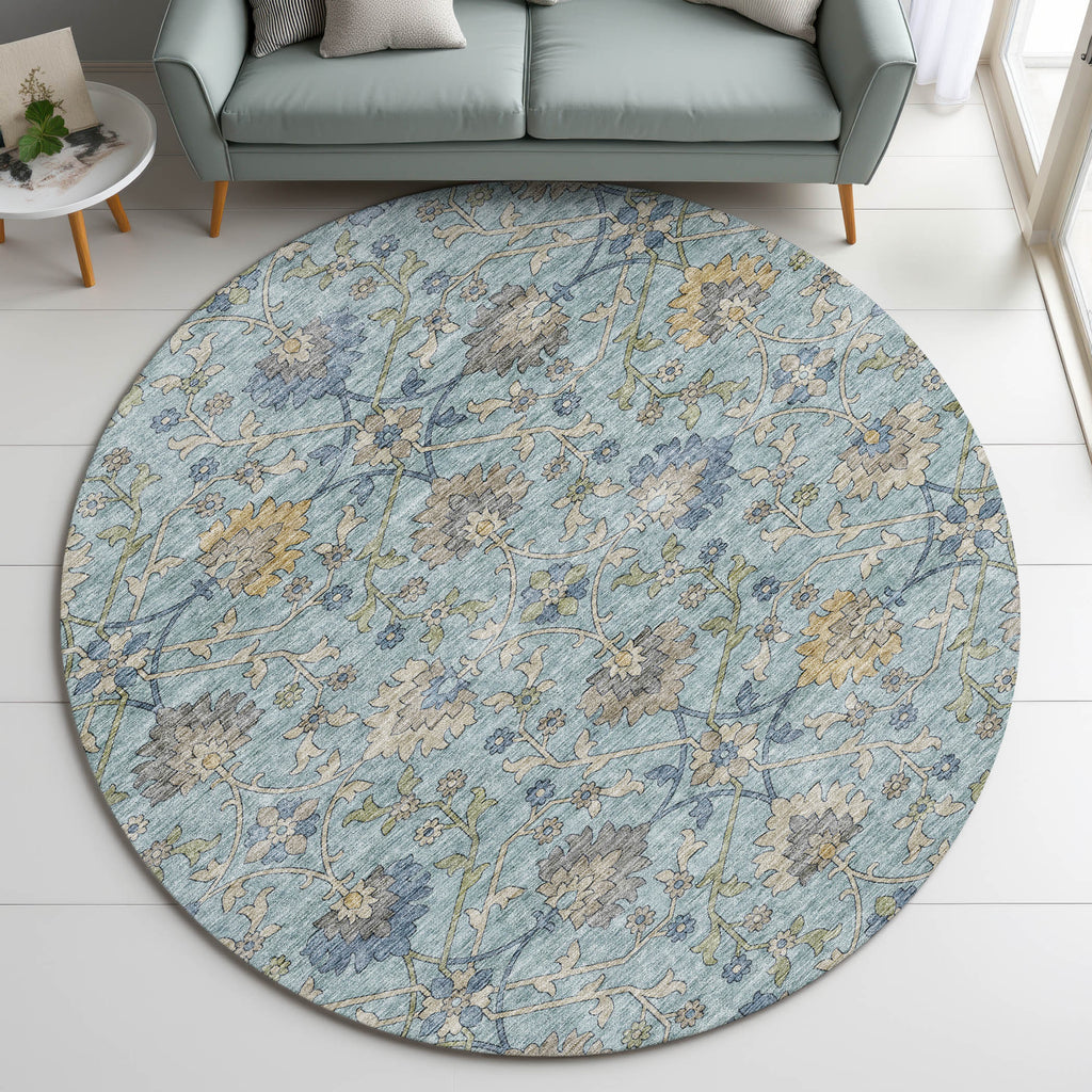 dalyn silk road sr1 denim rug