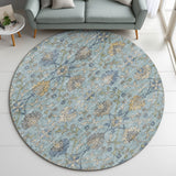 dalyn silk road sr1 denim rug