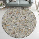 dalyn silk road sr1 flax rug