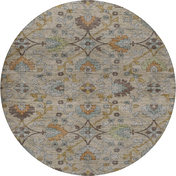 dalyn silk road sr1 flax rug